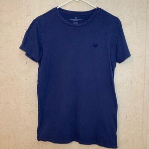 AE Short Sleeve Logo T-Shirt (Dark Blue)